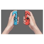 Nintendo Switch 32GB Neon Blue/Red Middle East Version + Stealth Starter Pack + Troll & I Game