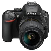 Nikon D5600 DSLR Camera Black + AF-P 18-55 VR Lens + 55-200mm AFS VR II Lens