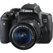 Canon EOS 750D DSLR Camera Black With EFS 18-55mm IS STM Lens
