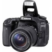 Canon EOS 80D DSLR Camera Black With EFS 18-55mm IS STM Lens