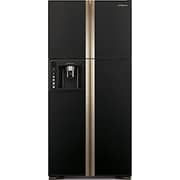 Hitachi Side By Side Refrigerator 660 Litres RW660PUK3GBK