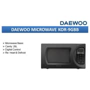 Daewoo Basic Microwave Oven 26L KOR-9GBB