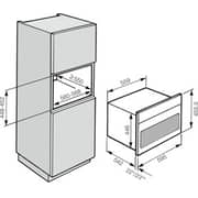 Miele Built In Steamer oven combi H6401BM