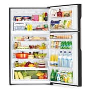 Hitachi Top Mount Refrigerator 470 Litres RVG470PUK3GBK