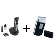 Moser 15910167 Professional Cordless Trimmer + 36150052 Rechargeable Travel Shaver