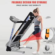 5 HP Peak Treadmill | Foldable Home Running Machine with Auto Incline, Hi-Fi Speaker, Bluetooth & FitShow App | 1-Year Motor & Lifetime Frame Warranty EM-1245