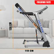5 HP Peak Treadmill | Foldable Home Running Machine with Auto Incline, Hi-Fi Speaker, Bluetooth & FitShow App | 1-Year Motor & Lifetime Frame Warranty EM-1245