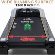 5 HP Peak Treadmill | Foldable Home Running Machine with Auto Incline, Hi-Fi Speaker, Bluetooth & FitShow App | 1-Year Motor & Lifetime Frame Warranty EM-1245