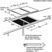 Zanussi 2 Ceramic Built In Hob ZES3921IBA