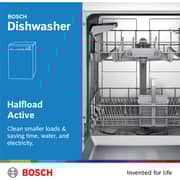 Bosch 12 Place Settings Freestanding Dishwasher - SMS50E92GC