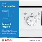Bosch 12 Place Settings Freestanding Dishwasher - SMS50E92GC