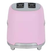 Smeg Toaster 2 Slice Pink TSF01PKUK