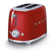 Smeg Toaster 2 Slice Red TSF01RDUK
