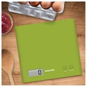 Salter Arc Kitchen Scale Green 1066GNDR