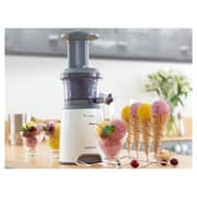 Kenwood SLOW JUICER Machine Nutritional Electric Juicers, reverse Function Quiet Motor White - JMP601WH