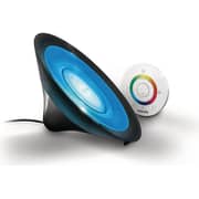 Philips 7099830 Living Colors Aura Colour Changing Mood Light Black+Tea Light 2PCS Set