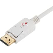 Trands Display Port To HDMI Male Cable 3m White