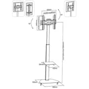 Bluetek BTFSVH01 TV Stand