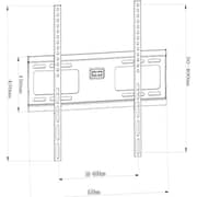 Skill Tech SH43F Fixed Wall Bracket For 26-60inch Screen