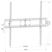 Skill Tech SH129T Tilt Wall Bracket For 60-100inch Screen