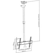 Skill Tech SH44C Ceiling Bracket Suitable For 23-60inch Screen