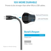 Anker Power Line Plus Micro USB Cable 0.9m Black A8132H12