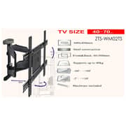 Zenan Extendable TV Wall Bracket For 40-70inch Screen ZTSWM02TS