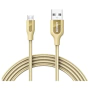 Anker Powerline Plus Micro USB Nylon Braided Cable 1.8m Gold - A8143HB1 