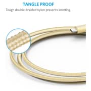 Anker Powerline Plus Micro USB Nylon Braided Cable 1.8m Gold - A8143HB1 