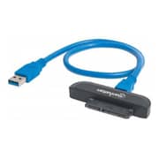 Manhattan 130424 USB 3.0 To SATA Adapter Black