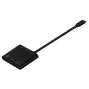 Hama 4in1 Multiport USB C Plug Adapter To USB C/USB/HDMI Black 135729