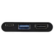 Hama 4in1 Multiport USB C Plug Adapter To USB C/USB/HDMI Black 135729