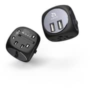 Adam Elements APAADTA502BGY Omnia TA502 Universal Travel Adapter Black/Grey