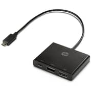 HP 1BG94AA Type C To Multi Port Hub Black