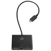 HP 1BG94AA Type C To Multi Port Hub Black