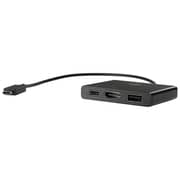 HP 1BG94AA Type C To Multi Port Hub Black