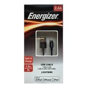 Energizer Lightning Cable 1.2m Black - C11UBLIGBK4