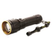 Eklasse Rechargeable LED Torch Light Oxidation Black