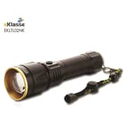 Eklasse Rechargeable LED Torch Light Oxidation Black