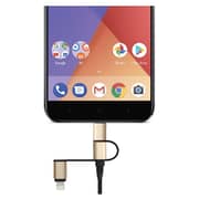 Eklasse USB Retractable 3IN1 Cable 1m - EK3IN103FT