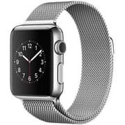 Apple Watch - 38mm Stainless Steel Case with Milanese Loop