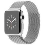 Apple Watch - 38mm Stainless Steel Case with Milanese Loop