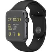 Apple Watch Series 1 - 38mm Space Black Stainless Steel Case with Black Sport Band