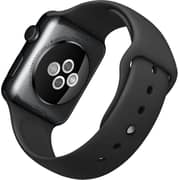 Apple Watch Series 1 - 38mm Space Black Stainless Steel Case with Black Sport Band