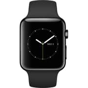 Apple Watch Series 1 - 38mm Space Black Stainless Steel Case with Black Sport Band