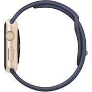 Apple Watch Sport - 42mm Gold Aluminium Case with Midnight Blue Sport Band