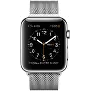 Apple Watch - 42mm Stainless Steel Case with Milanese Loop