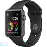 Apple Watch Series 1 - 42mm Space Grey Aluminium Case with Black Sport Band
