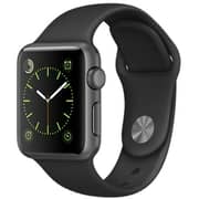 Apple Watch Series 2 - 38mm Space Grey Aluminium Case with Black Sport Band