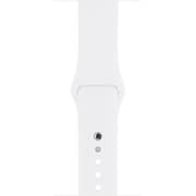 Apple Watch Series 2 - 38mm Stainless Steel Case with White Sport Band